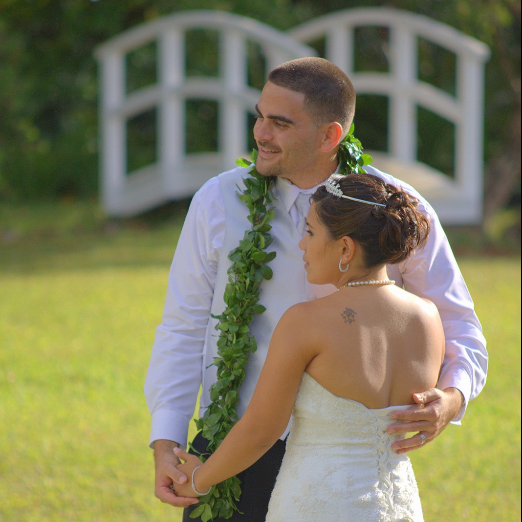 Kawika & Angela wedding photos hawaii